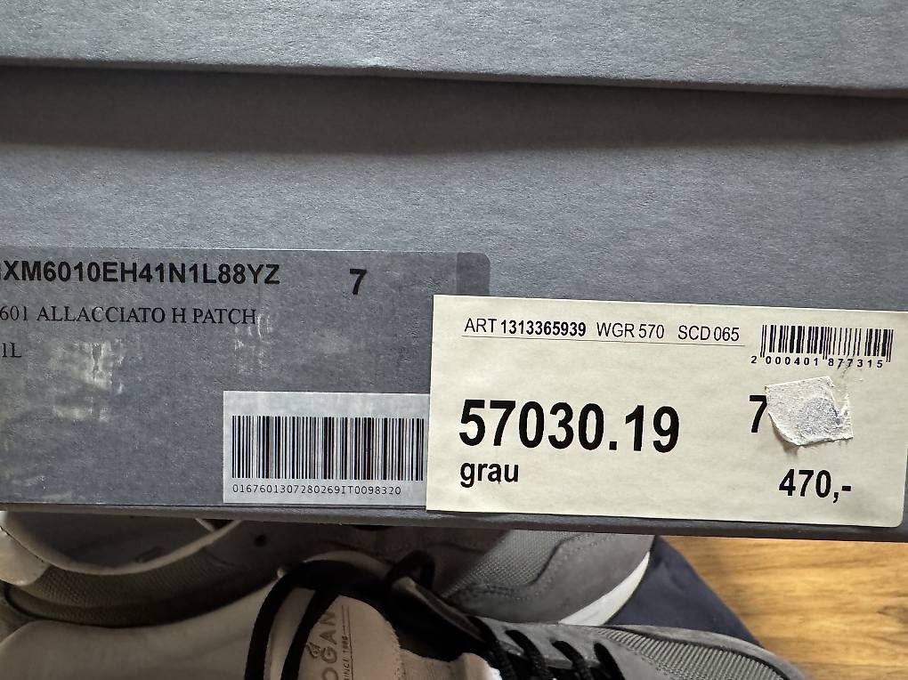 Hogan Scarpe da uomo: HOGAN Sneaker "H601" grau neu – Nuovo e nell'imballaggio originale da Auslikon venduto da Velvet654 2