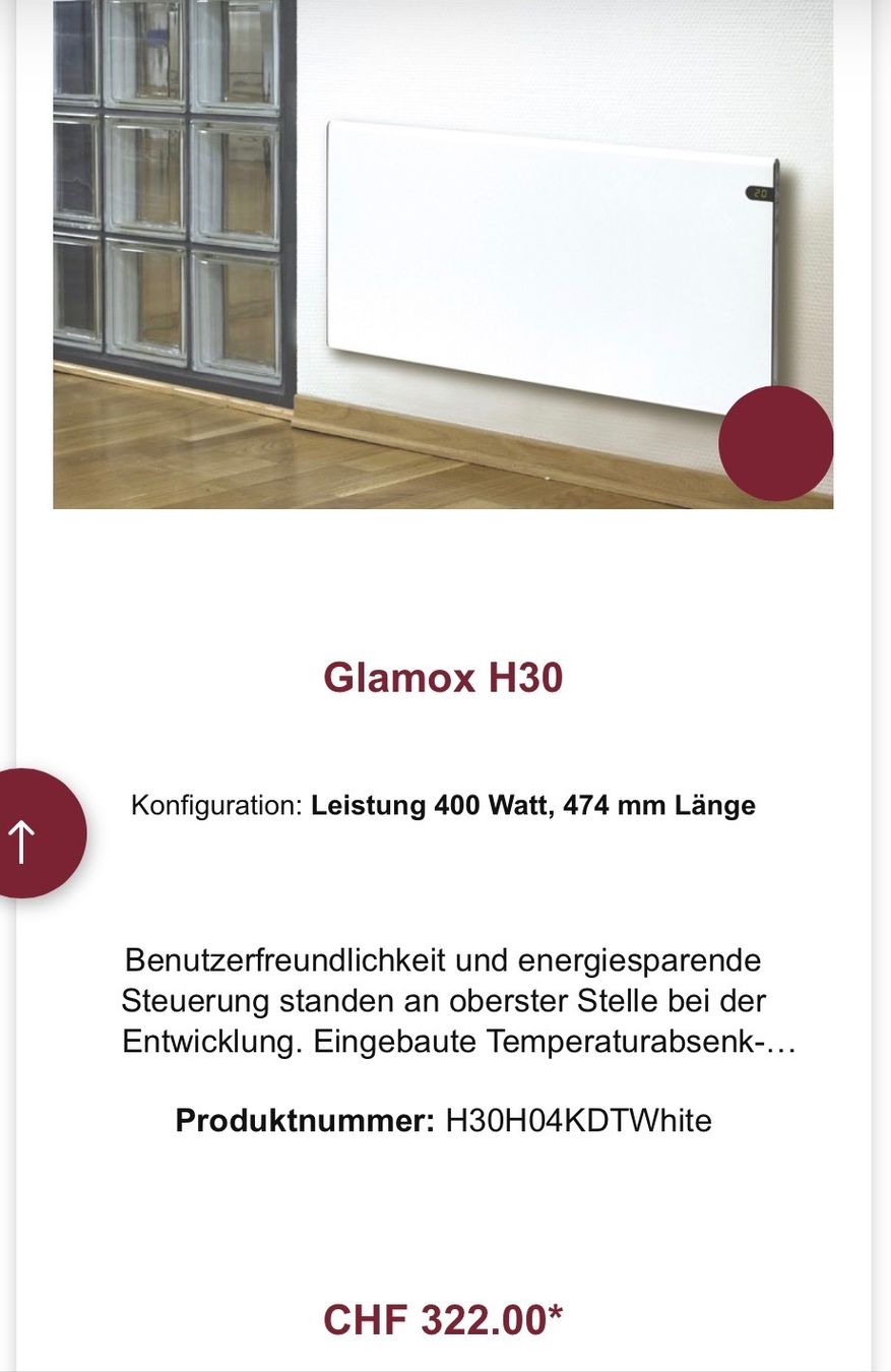 Radiatori: Konvektor elektrisch – Nuovo (secondo la descrizione) da Burgdorf venduto da JoMeSch 5