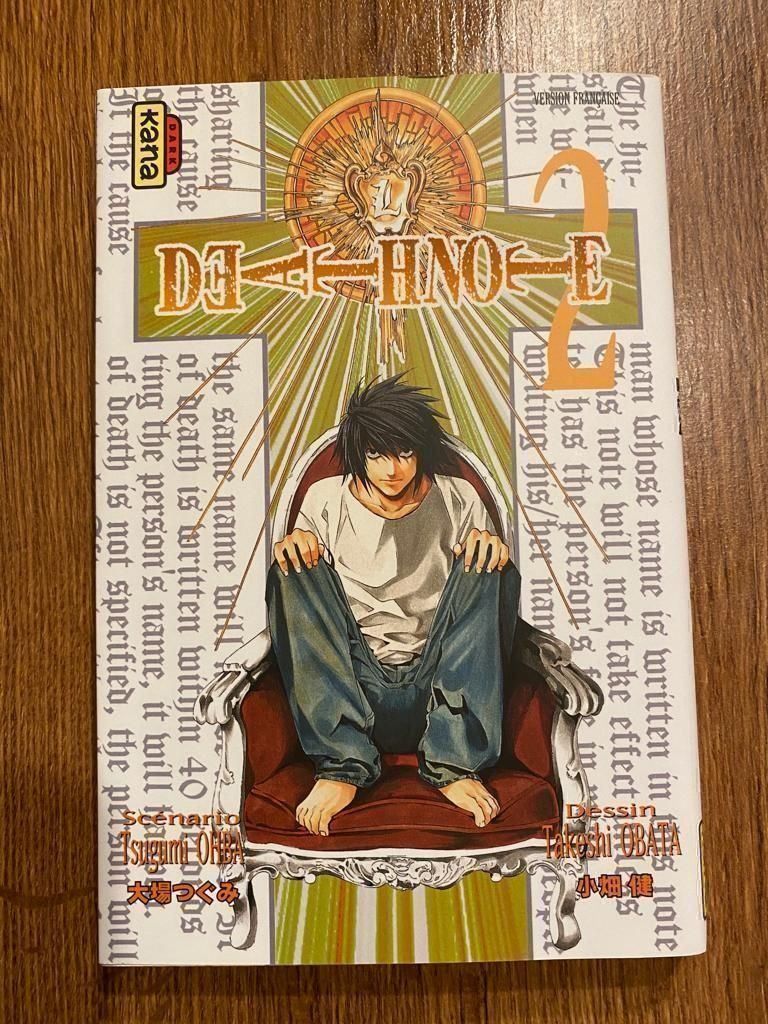 Libri: Manga deathnote tome 1 et 2 – Nuovo (secondo la descrizione) da Delémont venduto da Nathalie0507 1
