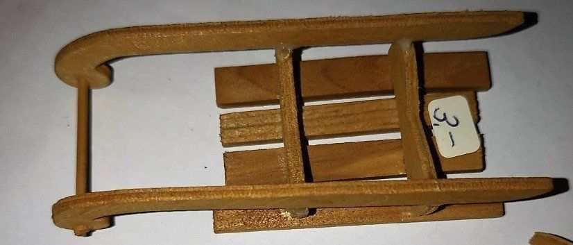 Slitta: Schlitten aus Holz – Nuovo (secondo la descrizione) da Lutzenberg venduto da Truhe 2