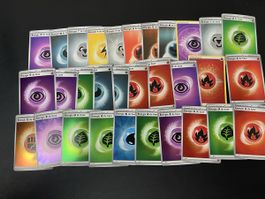 Lot +30 cartes Pokémon Énergie Brillante/Reverse uniquement 