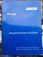 Fiat 126  Technische Hauptmerkmale und Daten + Schema  1973
