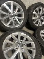 VW Alufelgen mit Winterreifen 205/55 R16 Continental