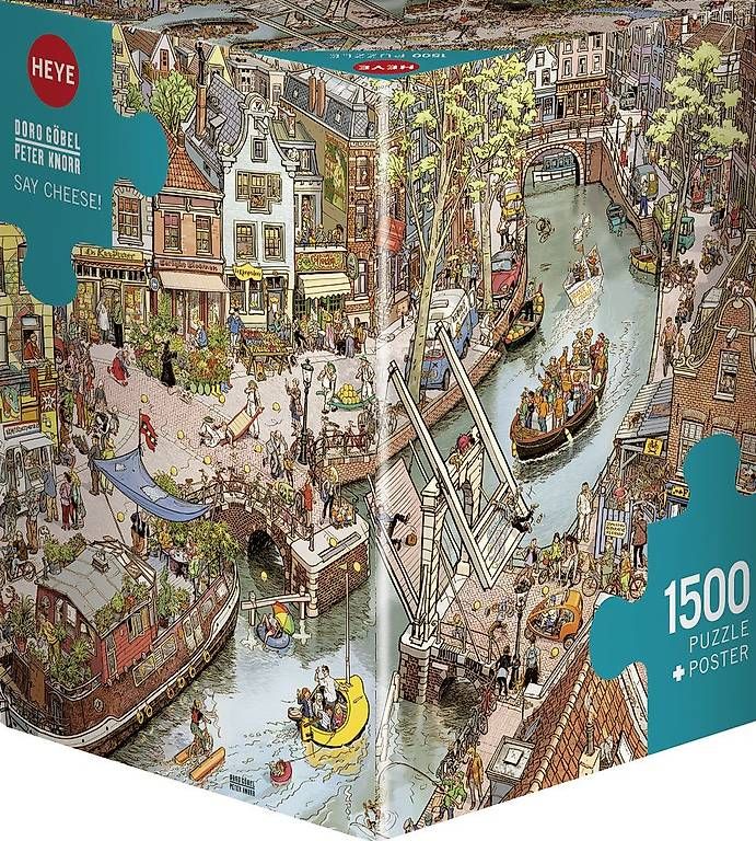 Puzzles: Puzzle 1500 Heye "Say cheese!" – Gebraucht aus La Tour-de-Peilz von danielle321