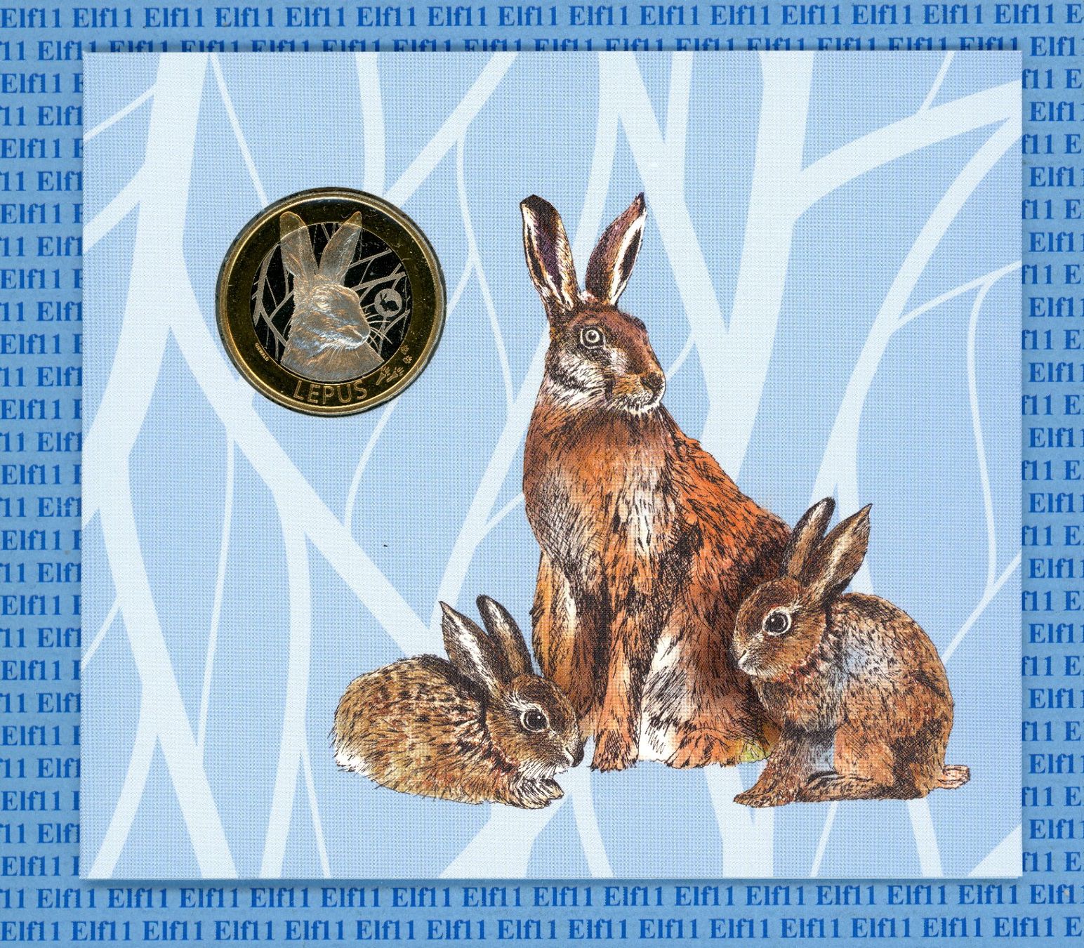 Tutti le monete: CHF__10.00 2020 Hase im Folder stgl 10 Franken – Nuovo e nell'imballaggio originale da Widnau venduto da Elf11 1