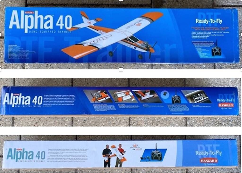 Modellismo RC: Alpha 40 Trainer mit Verbrennermotor RTF – Usato da Dielsdorf venduto da bar_7t27 1