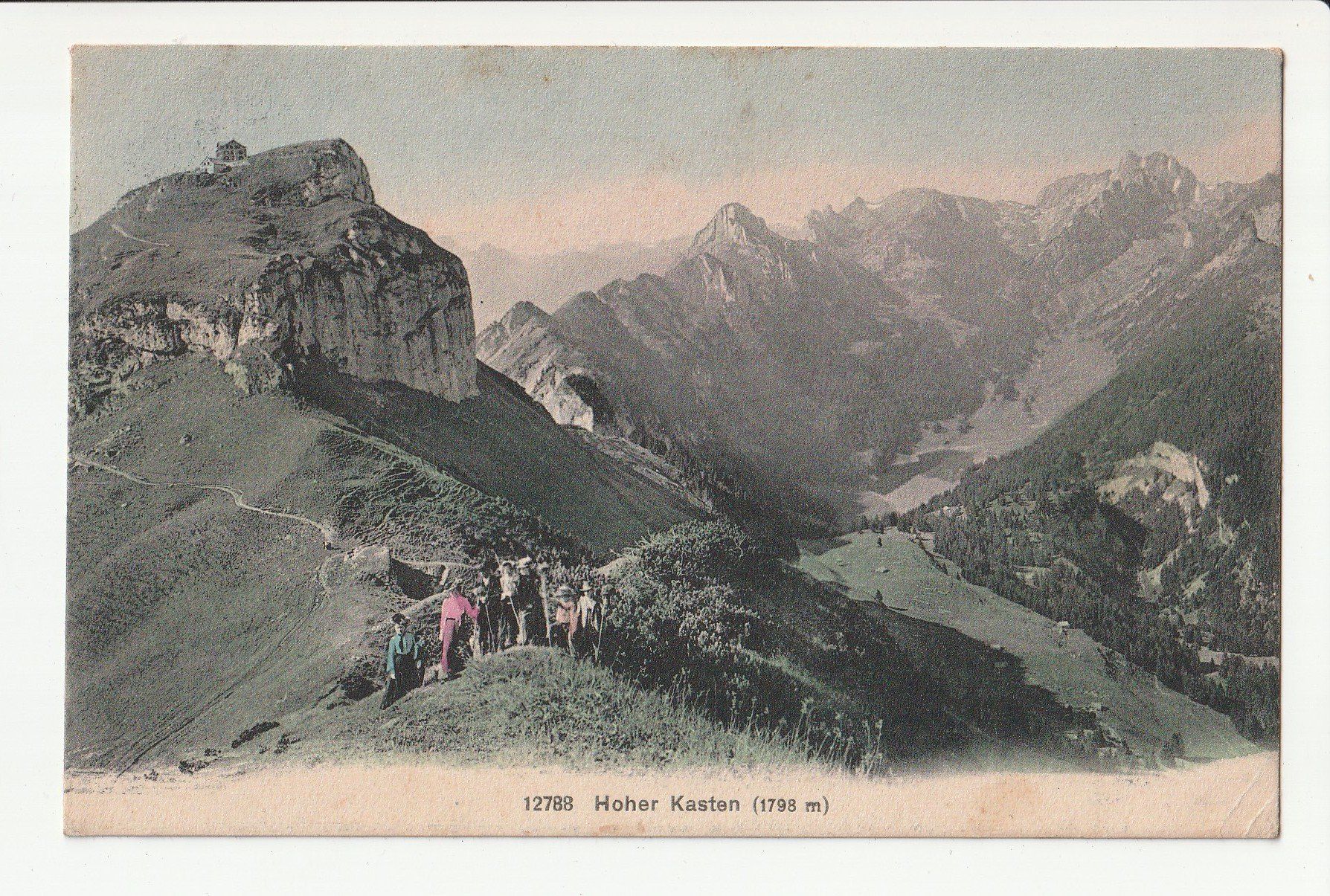 Cartoline postali: Restaurant Hoher Kasten – Usato da Rheineck venduto da rhynegg