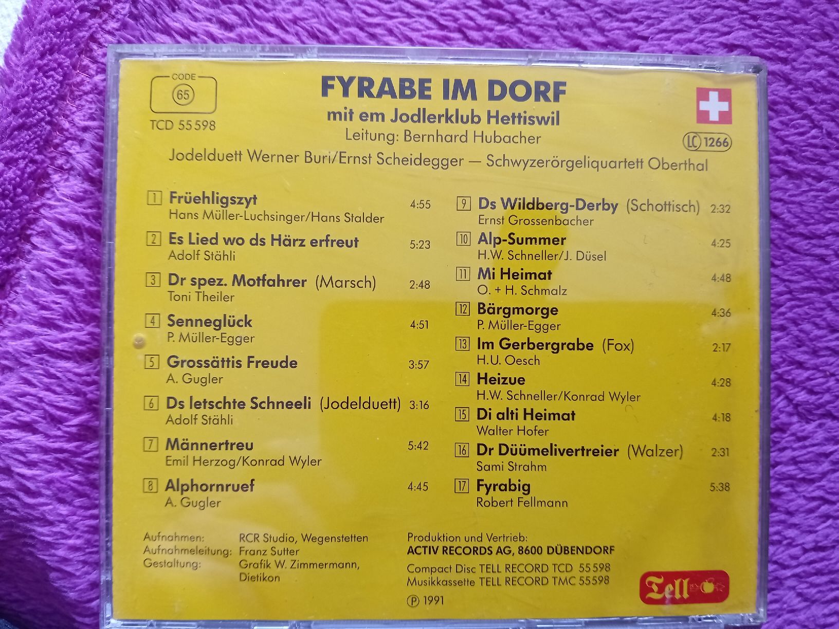 CDs: CD Fyrabe im Dorf – D'occasion à Witterswil par hele04 2