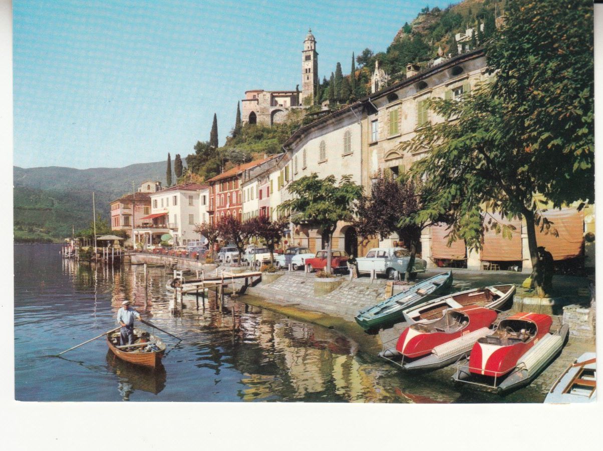Cartoline postali: Morcote ca. 1970 – Usato da Bürglen TG venduto da StampGraf