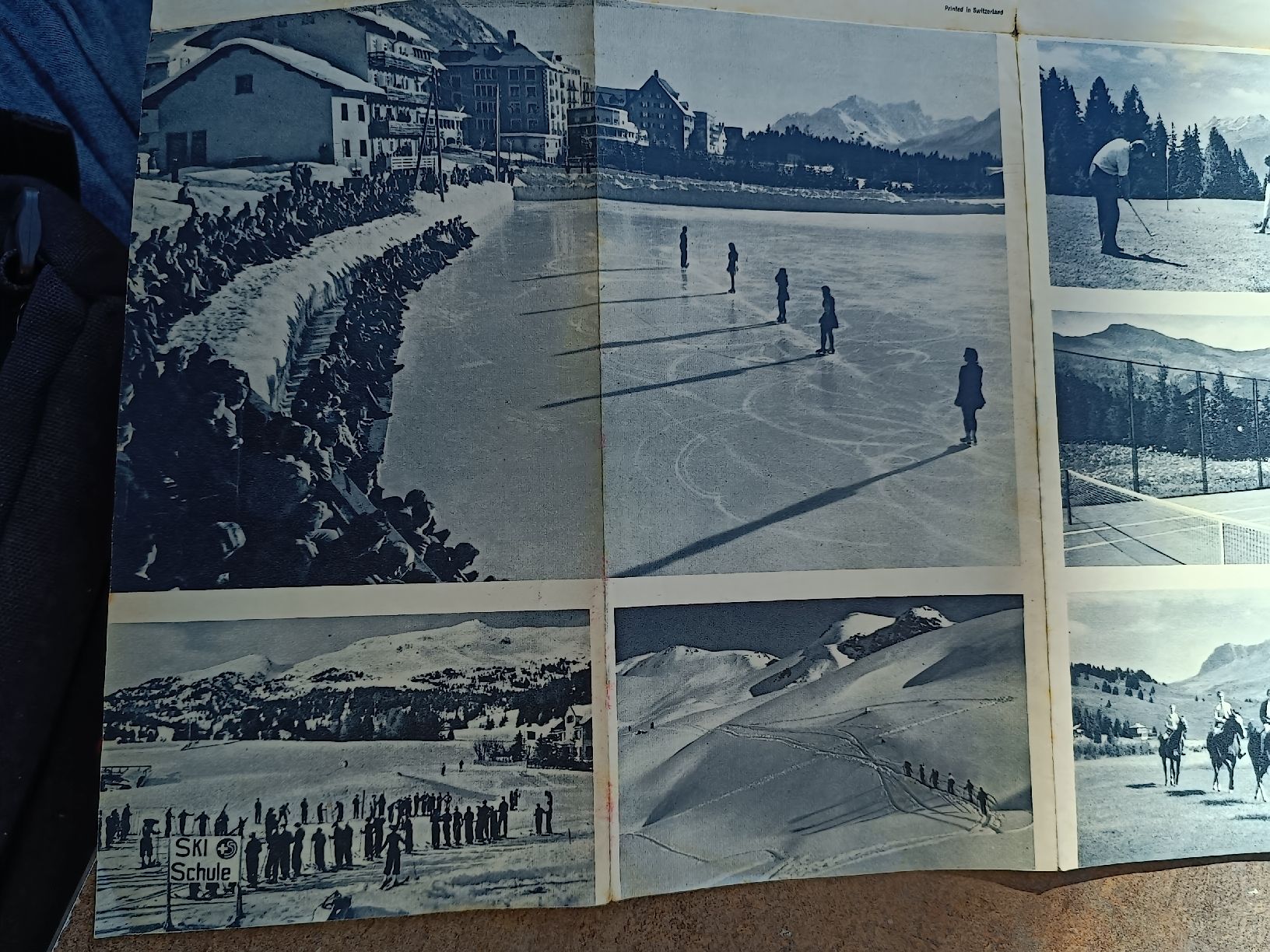 Documents: Alter Prospekt / Lenzerheide Valbella Graubünden ca. 1939 – D'occasion à Brugg AG par Ente015 5