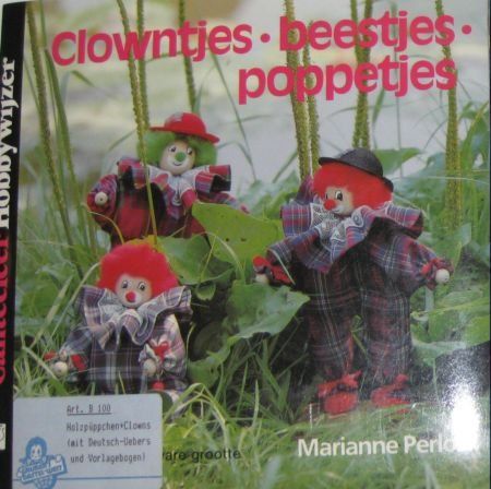 Kit bricolage: Clowntjes - beestjes - poppetjes – Nuovo (secondo la descrizione) da Schlatt TG venduto da kreativ-atelier 1