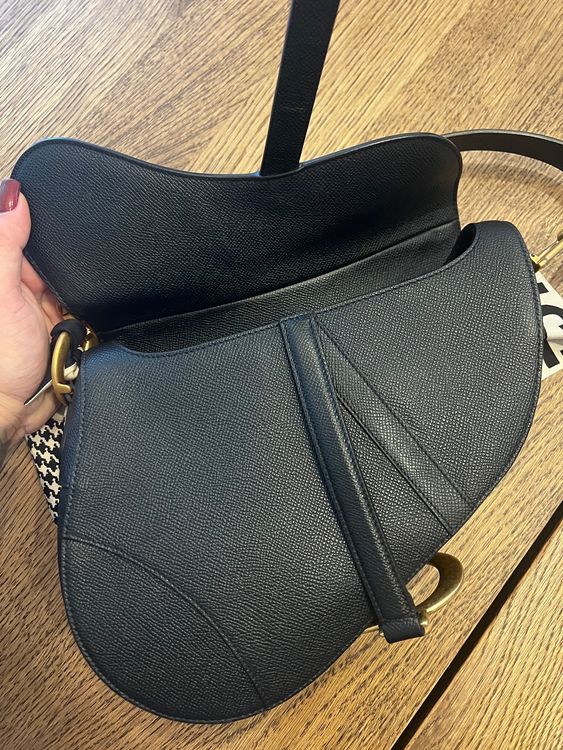 Dior Saddle Bag / Black Grained Calfskin Kaufen auf Ricardo