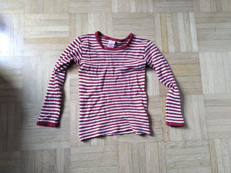 Engel Merinowollpullover rot weiss 110/116