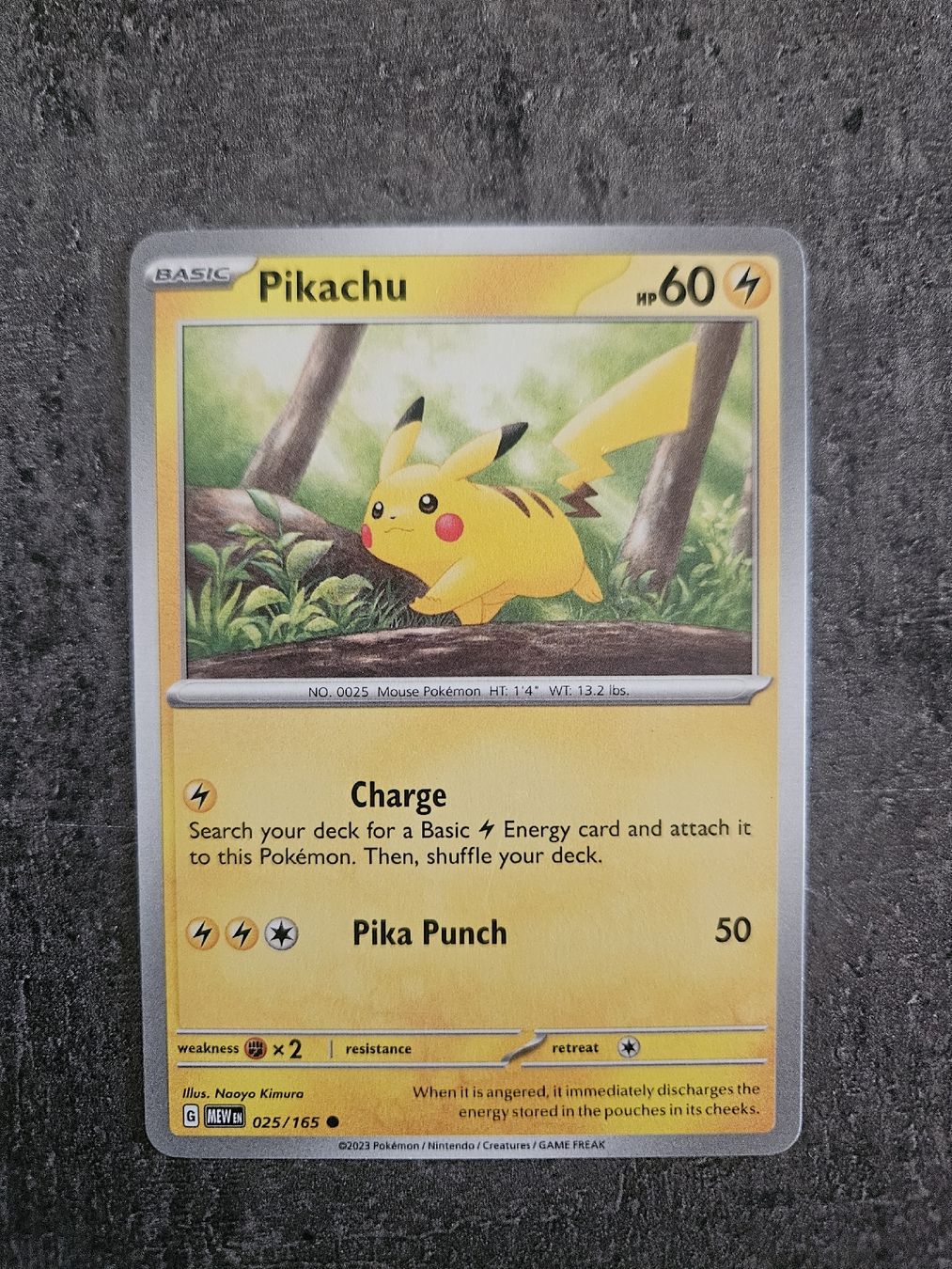 Pokémon Sammelbilder & Trading cards: Pickachu MEW EN 025/165 – Neu (gemäss Beschreibung) aus Aarau von san_pb85