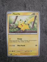Pickachu MEW EN 025/165