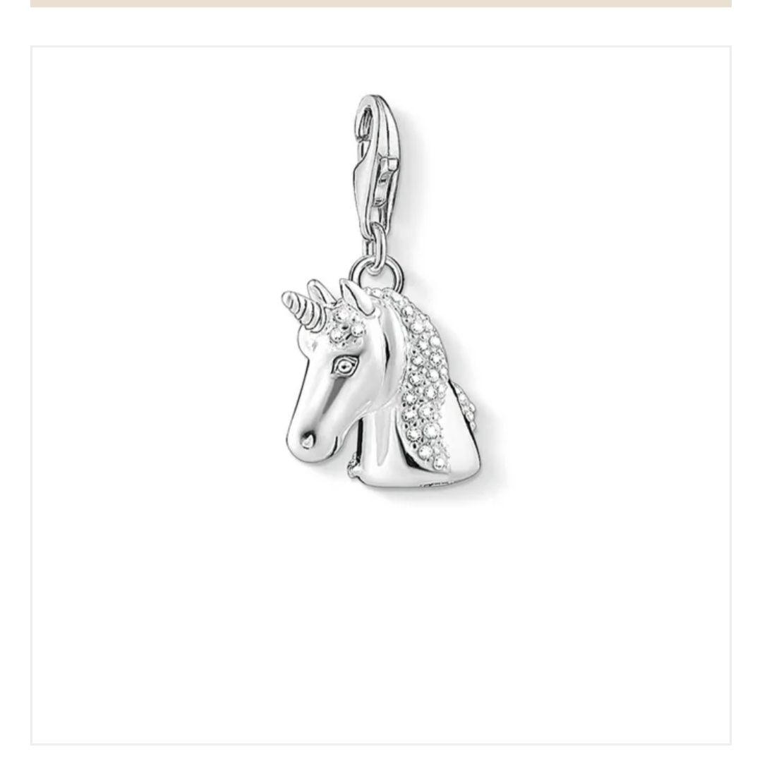 Thomas Sabo Anhänger: Thomas Sabo Charm-Anhänger Einhorn – Gebraucht aus Muhen von Savana16 2