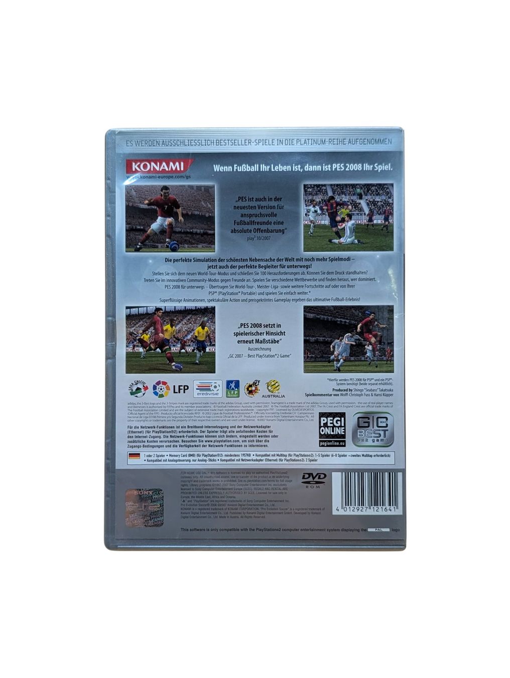 Sony Giochi: PES 2008 PlayStation 2 (PS2) – Usato da Domat/Ems venduto da IsseldorsShop 1