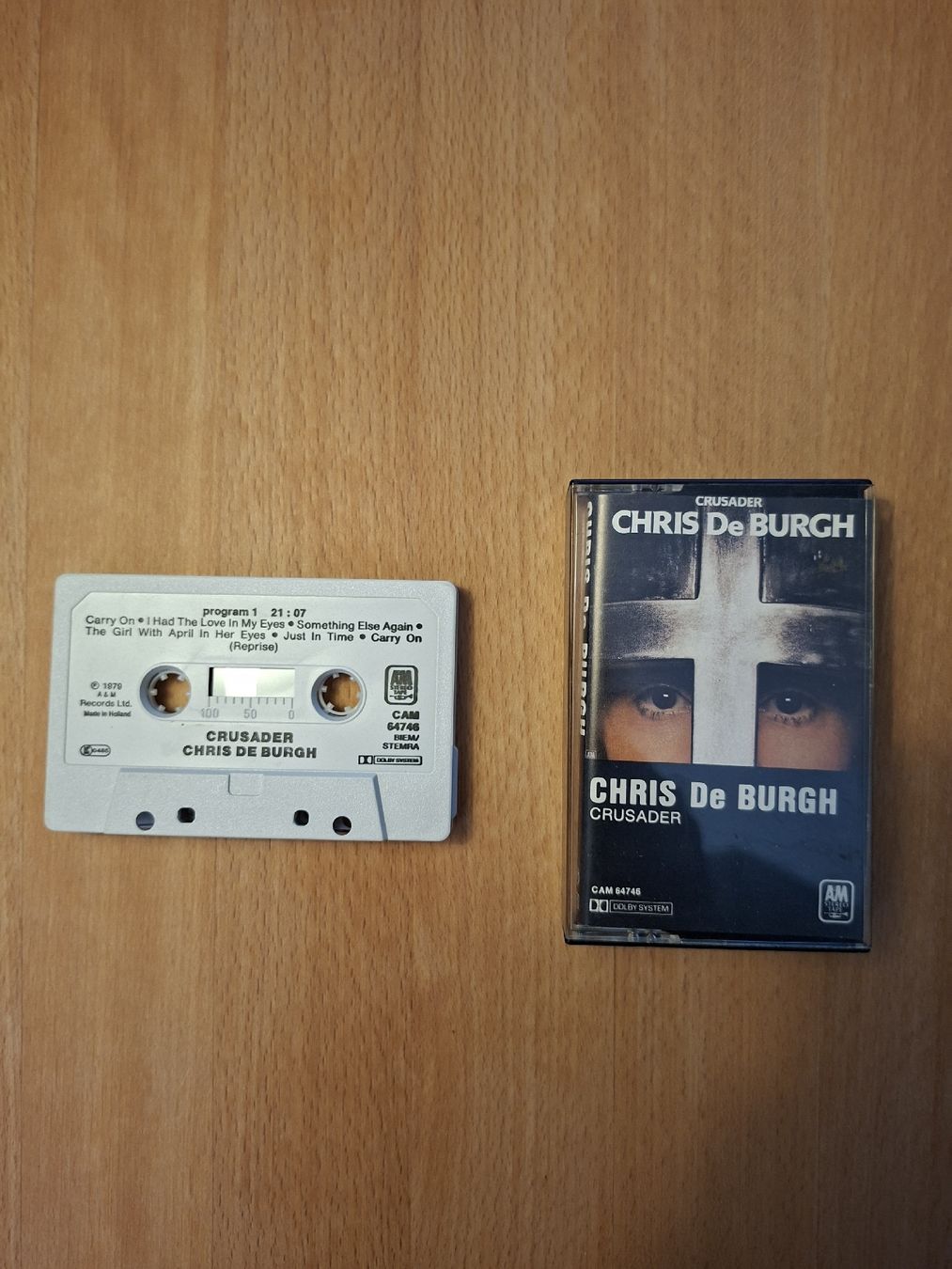 Cassettes audio: CHRIS DE BURGH CRUSADER MC – D'occasion à Horboden par hasel555