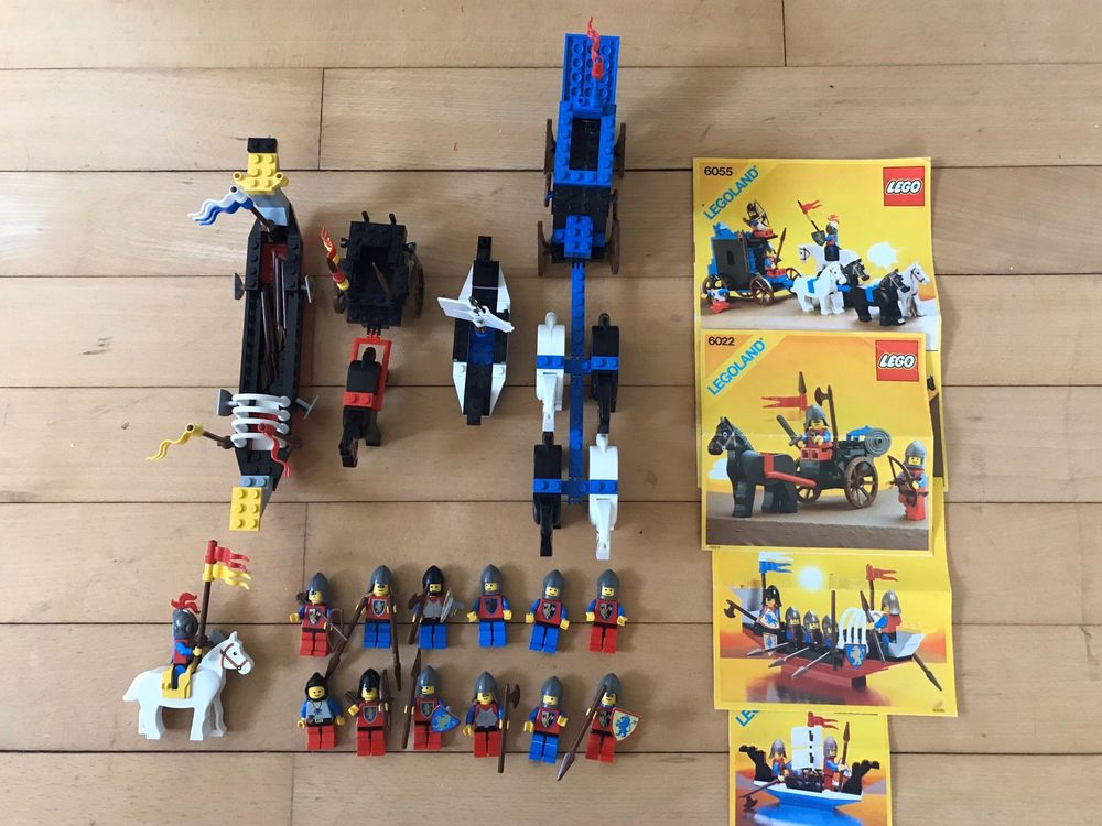 Historische Ritter-Legos der 80er Jahre (Gebraucht) in Reinach BL für ...