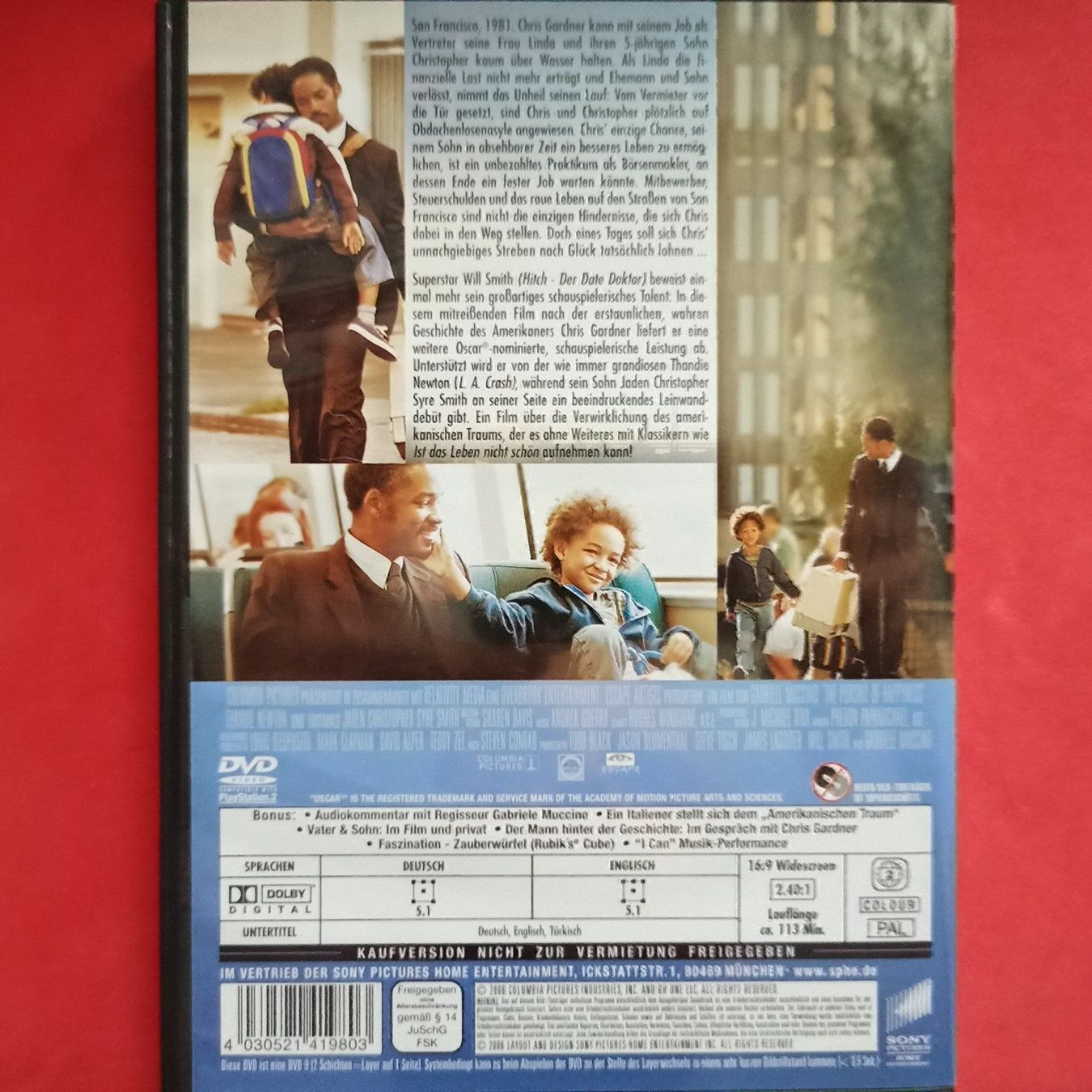 Tutti i DVDs: Das Streben nach Glück – Usato da Dübendorf venduto da kb86_MOVIE 1