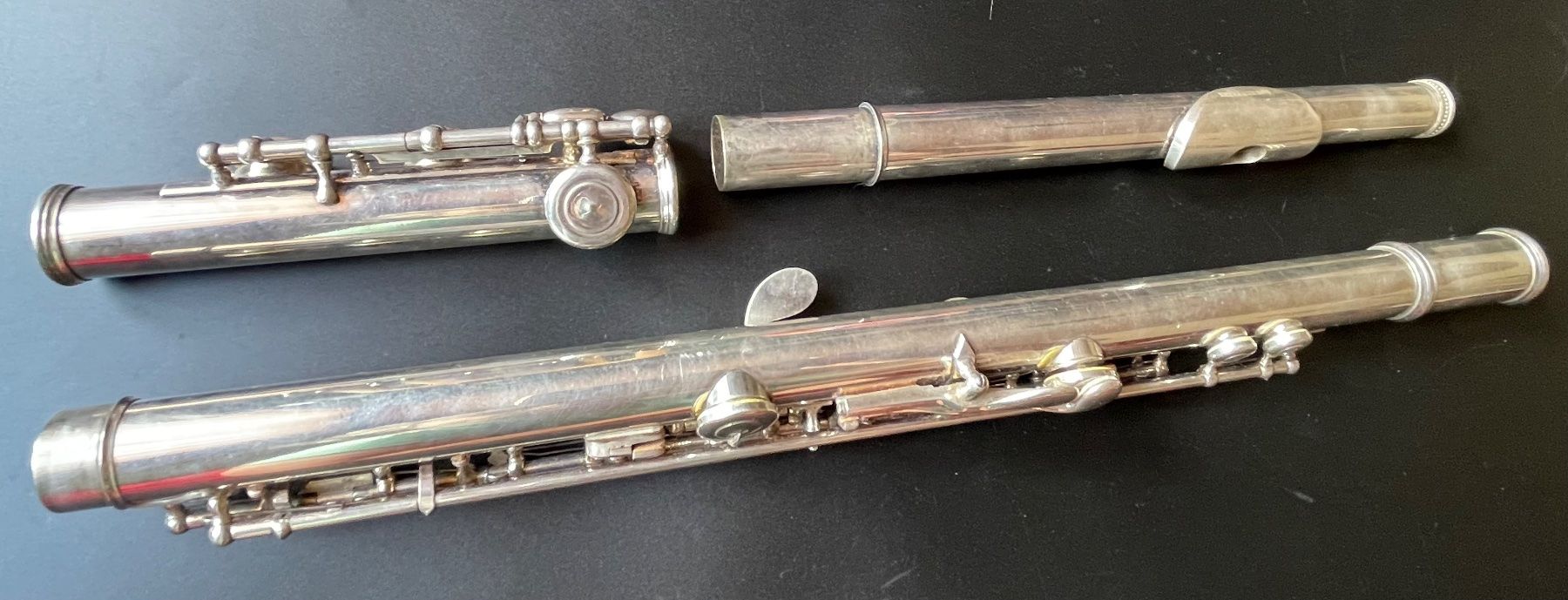 Strumenti musicali: Louis Leon Lebret ,Paris, Querflöte, 5120 , Déposé – Usato da Basel venduto da TOMFAN 3