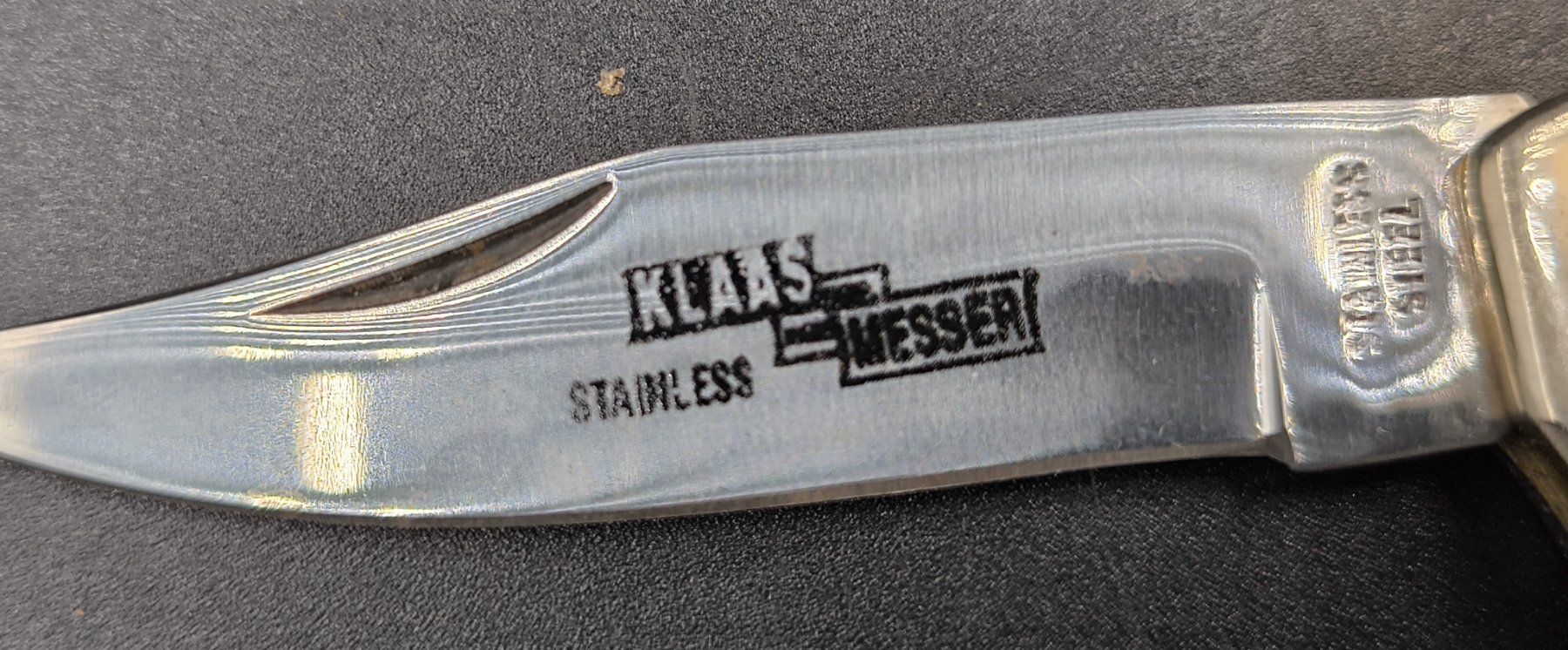 Zubehör: Klappmesser Klaas Messer mit farbigen Holzgriff – Gebraucht aus Rorschacherberg von snOOpydOg11 2