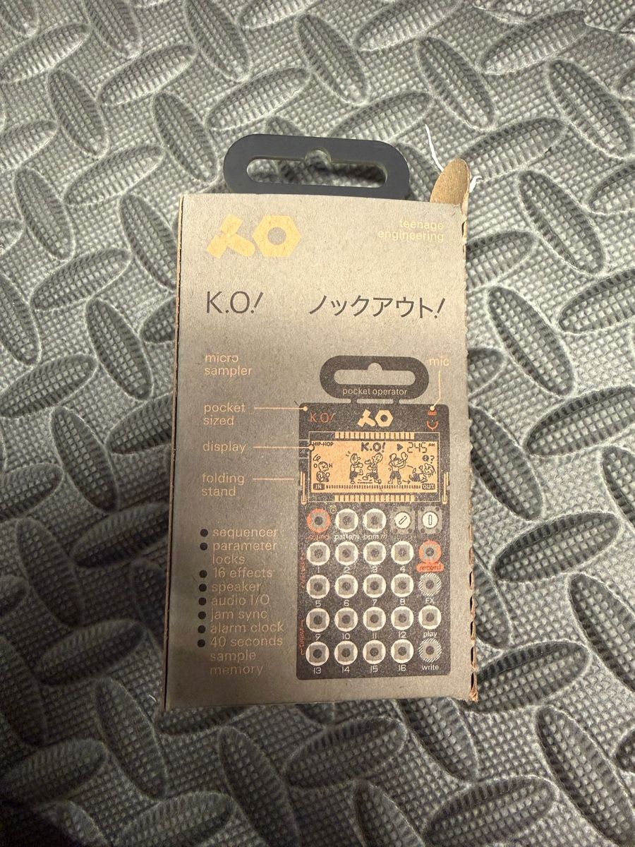 Sistema di controllo: Pocket Operator PO-33 – Nuovo e nell'imballaggio originale da Winterthur venduto da Avanesh