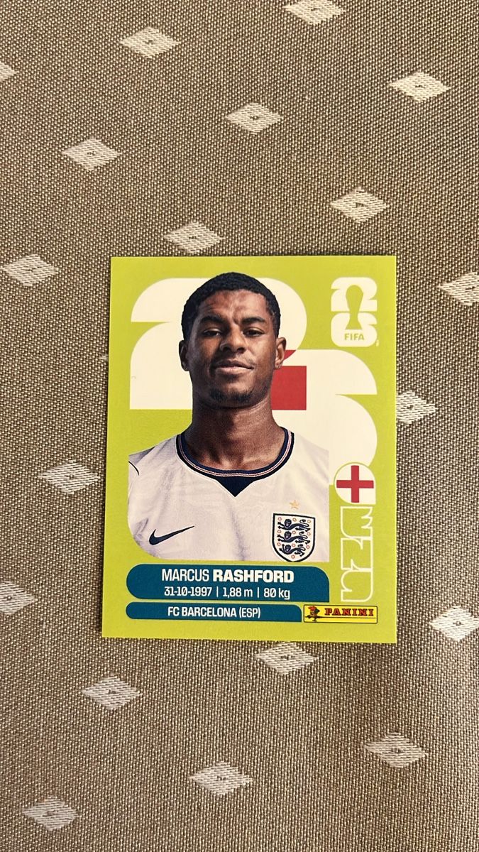 Panini Carte collezionabili: FIFA WORLD CUP 2026 Sticker Marcus Rashford England – Nuovo (secondo la descrizione) da Zürich venduto da carileo55