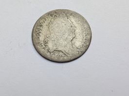 🇫🇷 France Louis XIV - 10 sol. 1707 Silver
