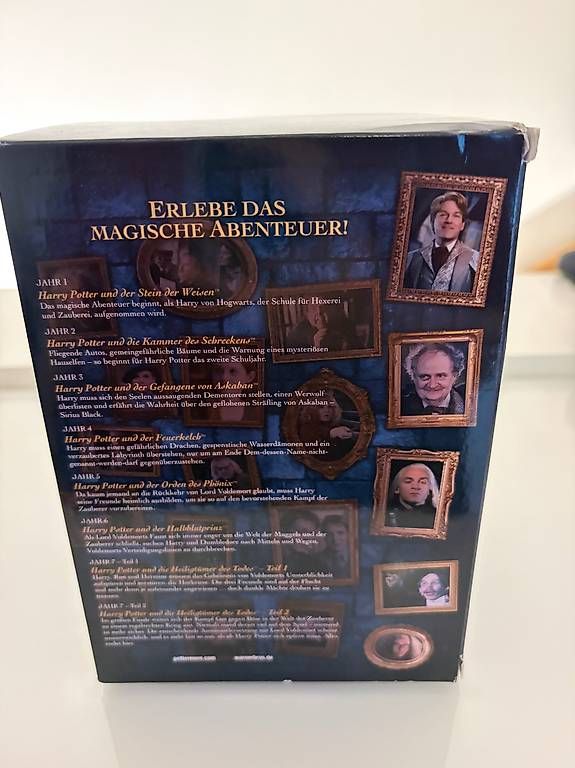 Tutti i DVDs: Harry Potter Complete Collection  8 DVDs im Schuber – Usato da Dietikon venduto da Julia.obers 2