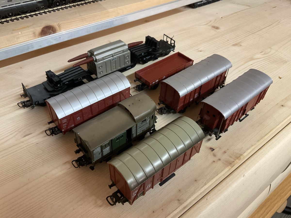 Märklin Modellini di ferrovie: Güterwagen  – Usato da Wald ZH venduto da Sbbemilio
