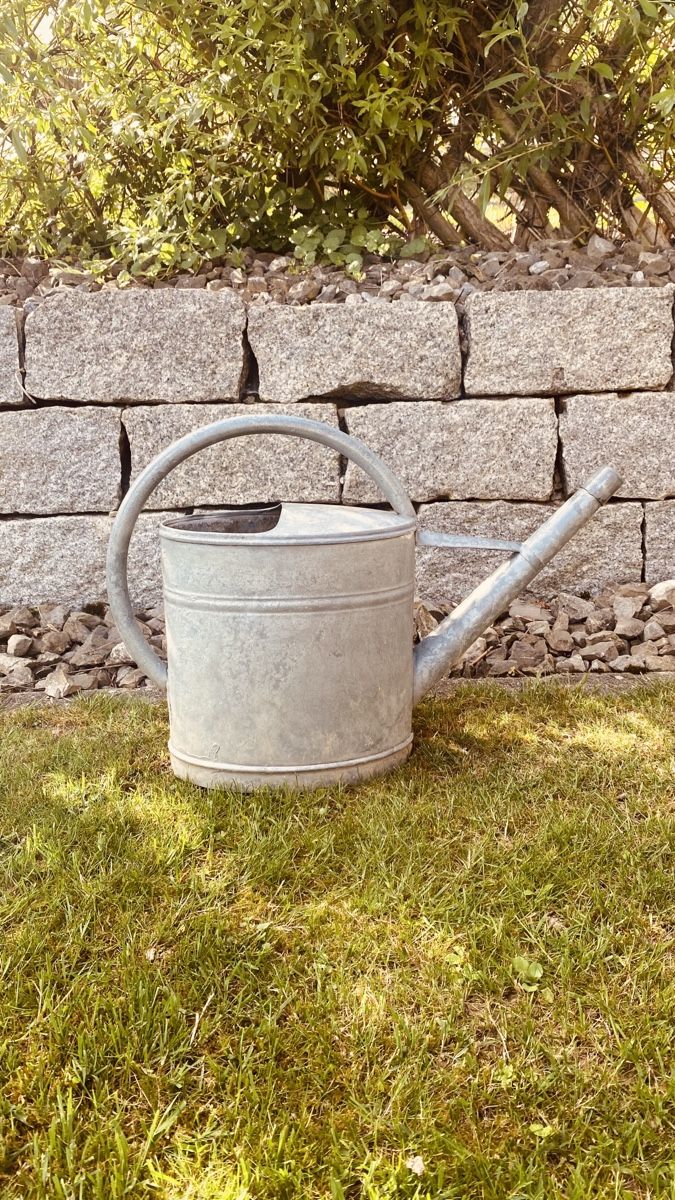 Annaffiatura & Irrigazione: Vintage Zink Giesskanne, 12 Liter – Difettoso da Roggliswil venduto da star32