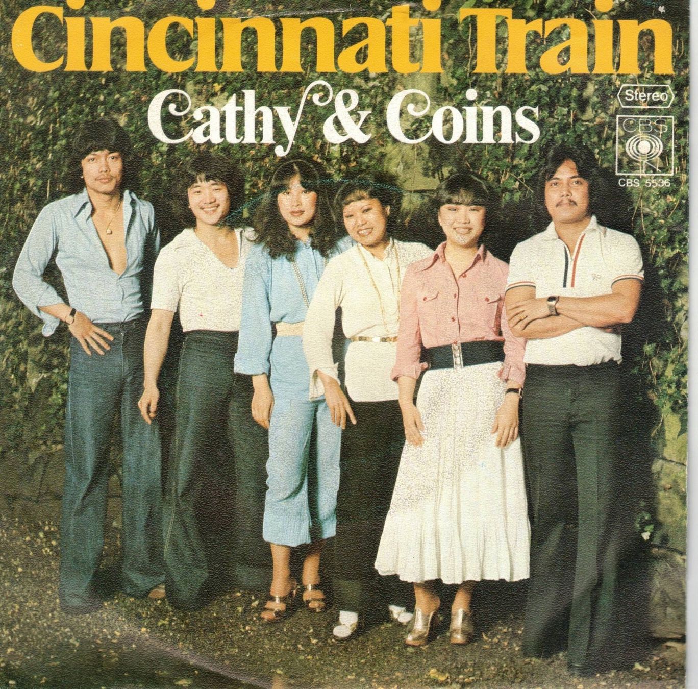 Schallplatten: Cathy & Coins  --  Cincinnati Train  Single7 – Gebraucht aus Rheinau von thealbum