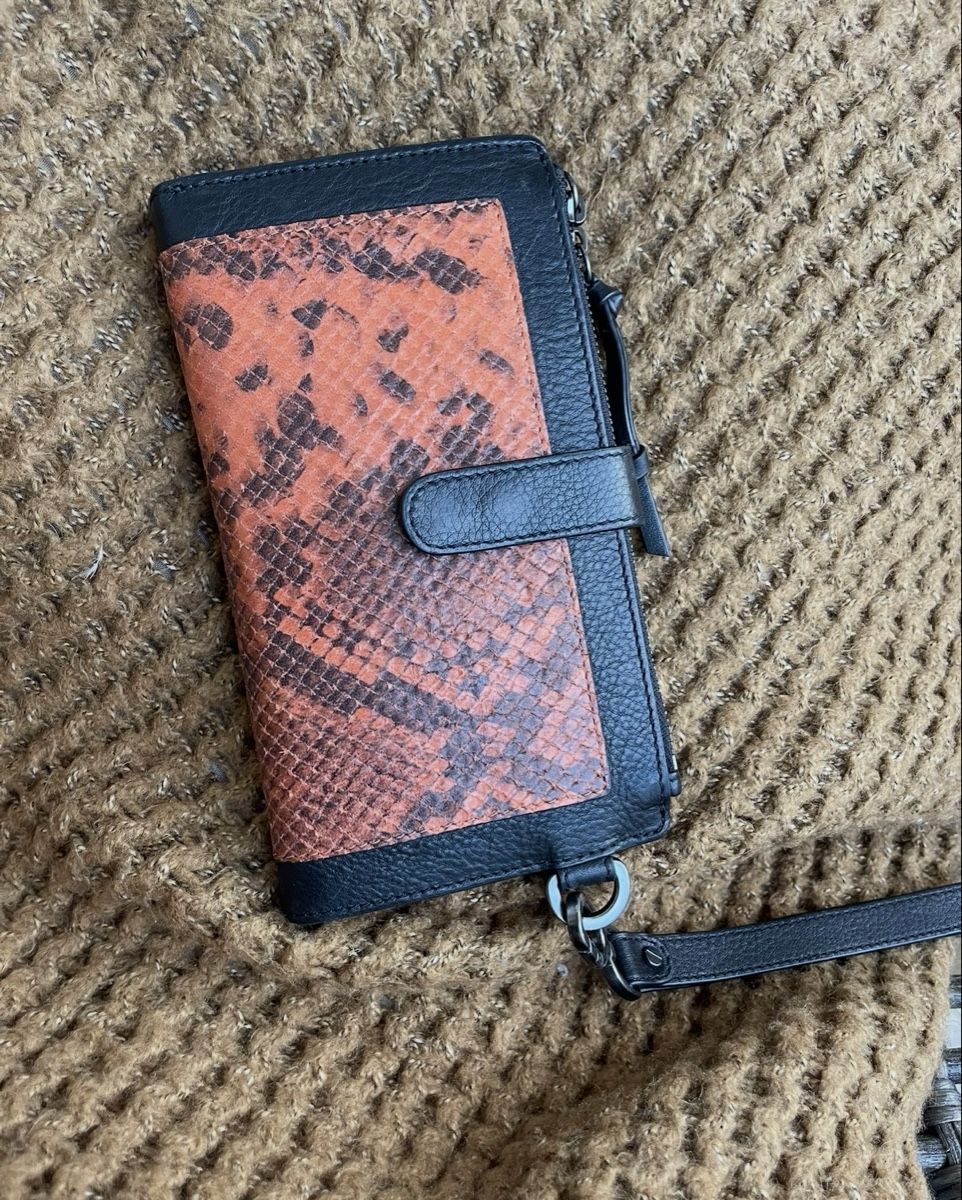 Portamonete: Liebeskind Berlin Orange Snakeskin Wallet – Nuovo (secondo la descrizione) da Steinhausen venduto da mar_8y57