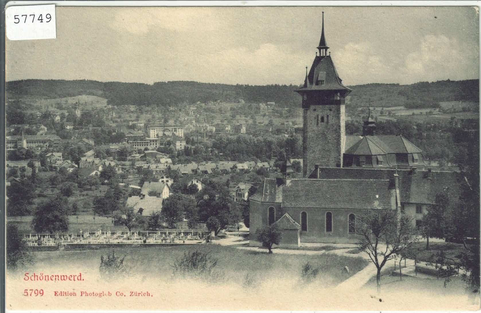 Ansichtskarten: Schönenwerd - Kirche – Gebraucht aus Ettingen von Kartenplanet