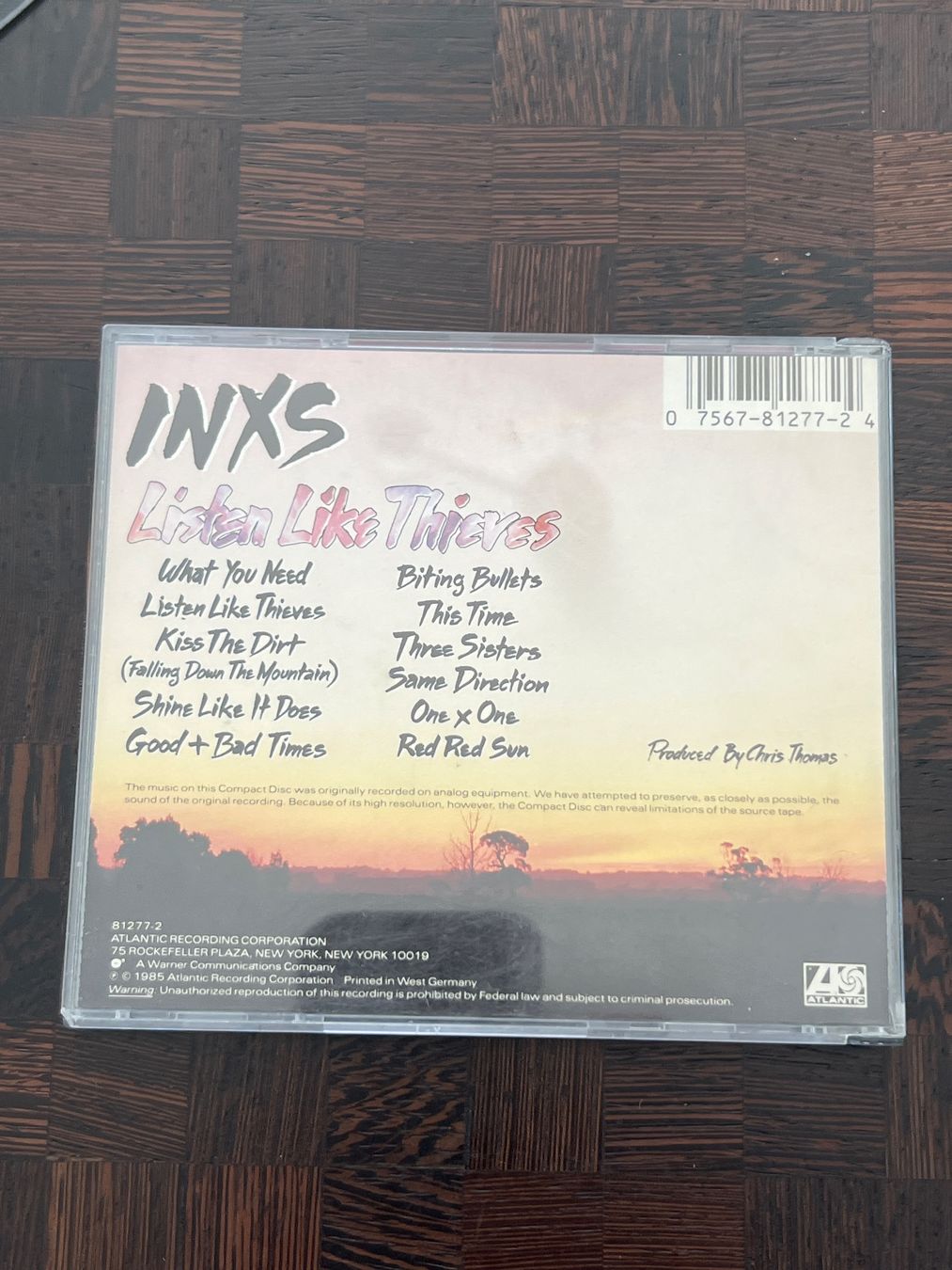 CD: INXS Listen Like Thieves – Usato da Bouveret venduto da Feelgoodtrading 1