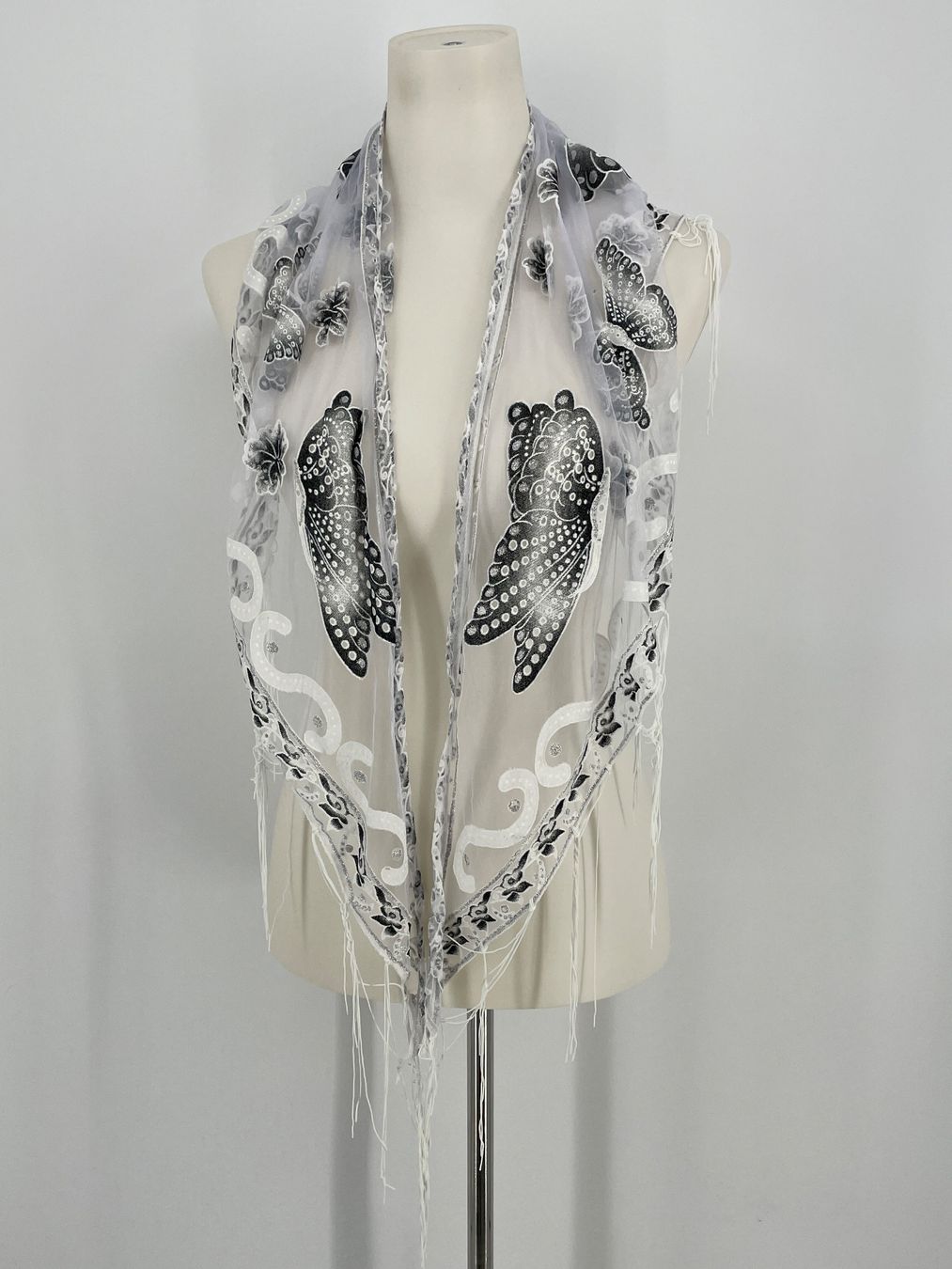 Foulard & Sciarpe: Foulard Schmetterlingsmuster – Usato da Auenstein venduto da moin.