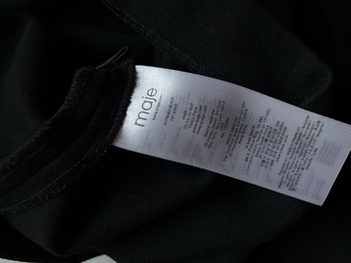 Maje Vestiti: Maje schwarzes Kleid T1 – Nuovo (secondo la descrizione) da St. Gallen venduto da maryloewe 2