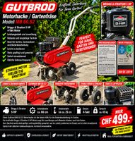 Gutbrod MB 60.3 Motorhacke / Gartenfräse