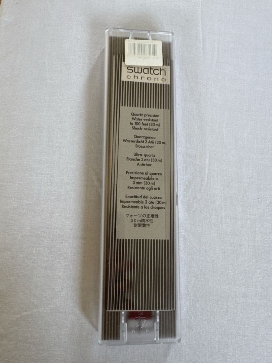 Swatch Uhren: Swatch Chrono Uhr rot mit Originalbox  – Neu und originalverpackt aus Unterentfelden von Loonah 1