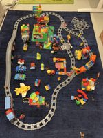 Grand lot de Lego Duplo avec train et accessoires