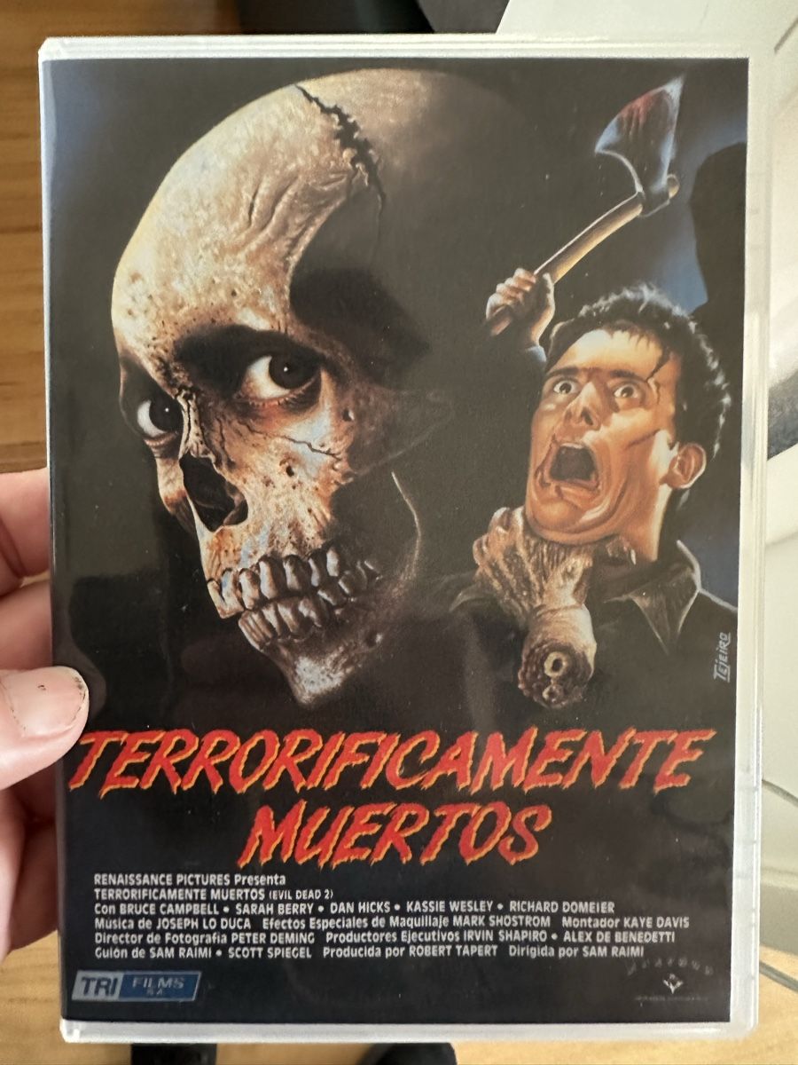 Tutti i DVDs: Seltene mexikanische TV-cut Version Horror Evil Dead  2 Dvd – Usato da Schlieren venduto da Moviepropde