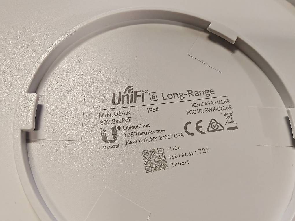 Wlan: Ubiquiti UniFi 6 Long-Range (LR) – Gebraucht aus Odogno von Aron.Stocker 2