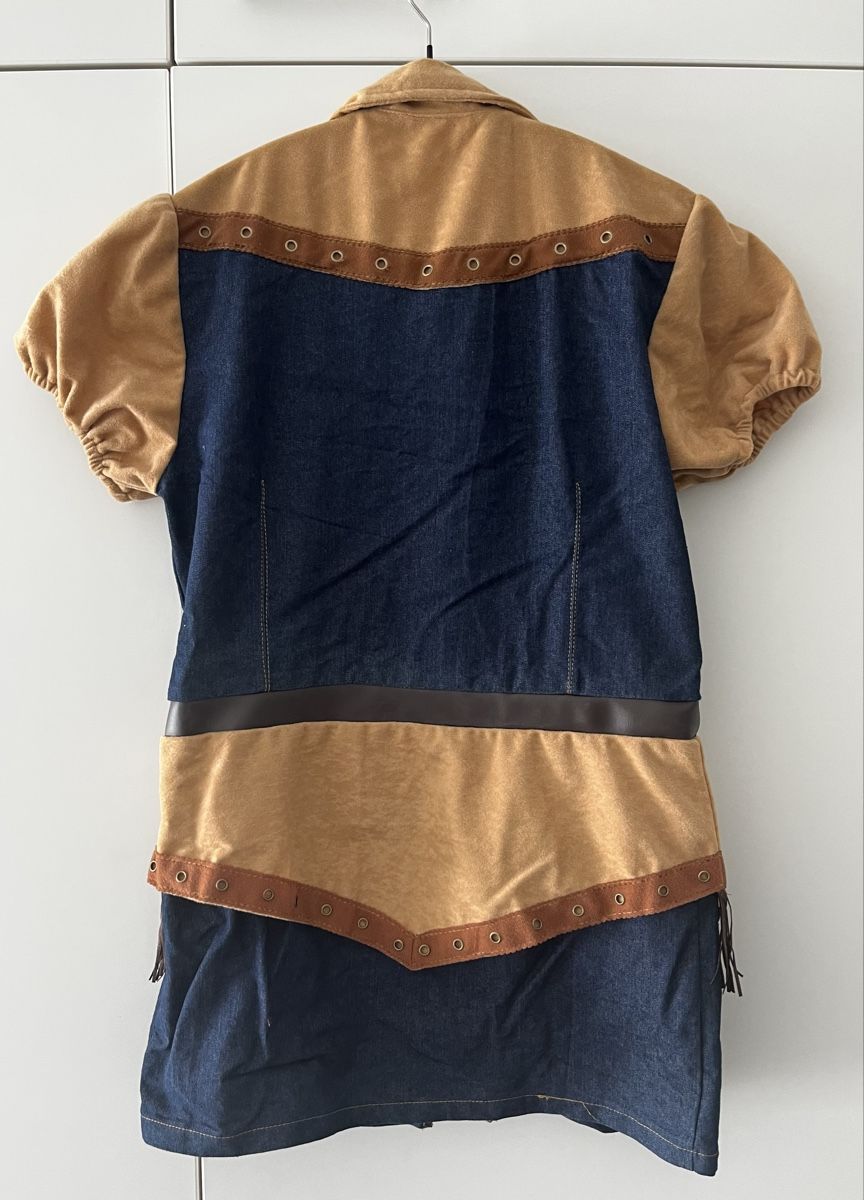 Costumi: Karneval Western Hemd Kleid Gr.164 – Usato da Basel venduto da Lila11 1