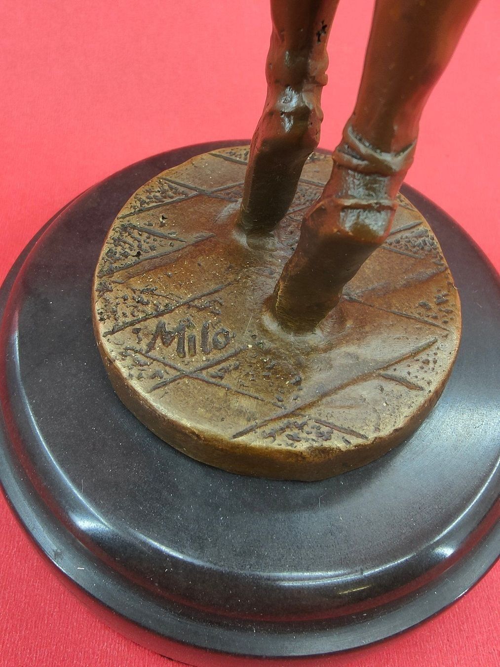 Skulpturen & Statuen: SUBLIME  BRONZE  SIGNE  "MILO" – Gebraucht aus L'Auberson von VR4Z1990A 8