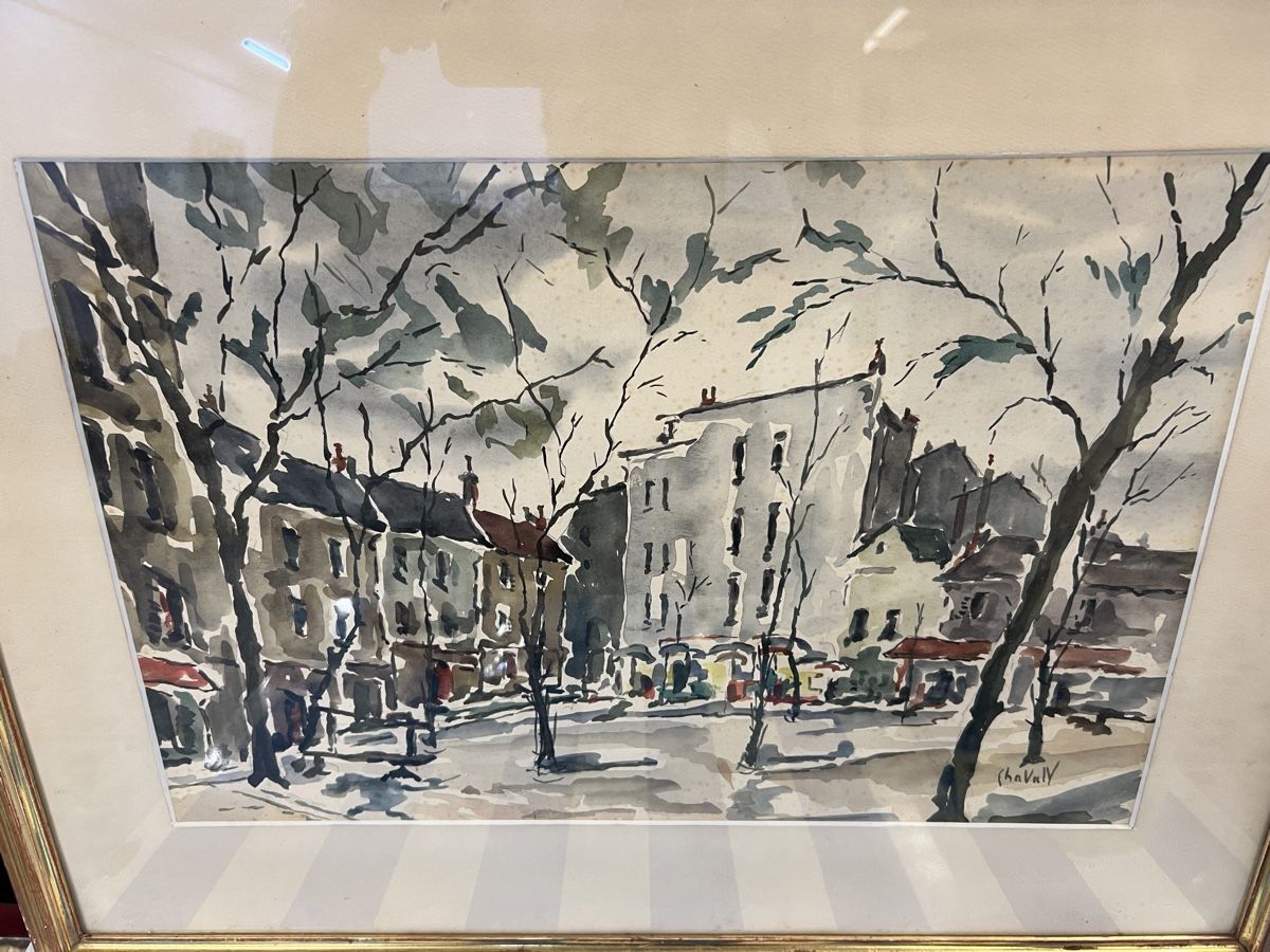 Dipinti: GILBERT CHAVAN PEINTURE SIGNÉE – Usato da Genève venduto da Qanil77 1