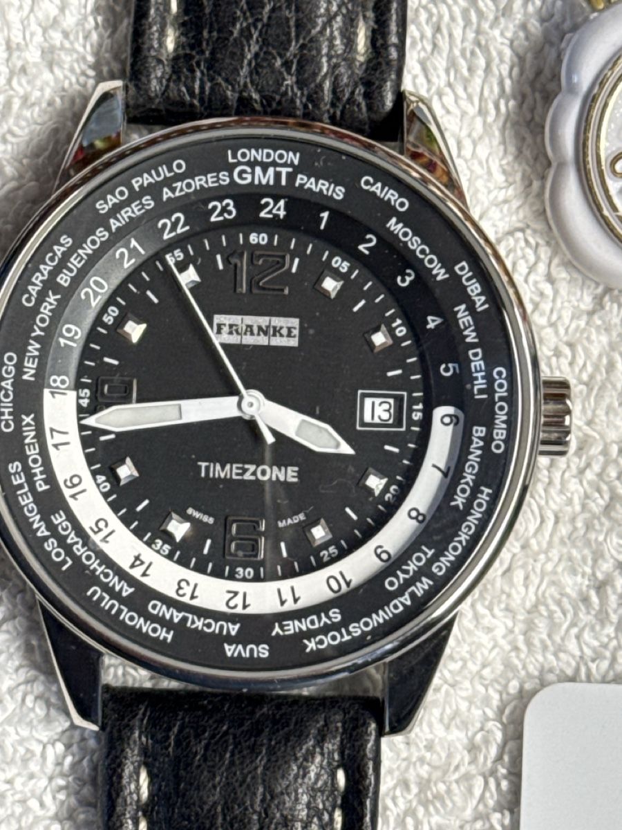 Uhr Swiss Watch Timezone Neu ungebraucht mit neuer Batterie (Neu ...