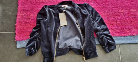 Blouson Samt 140 marineblau Creamie neu