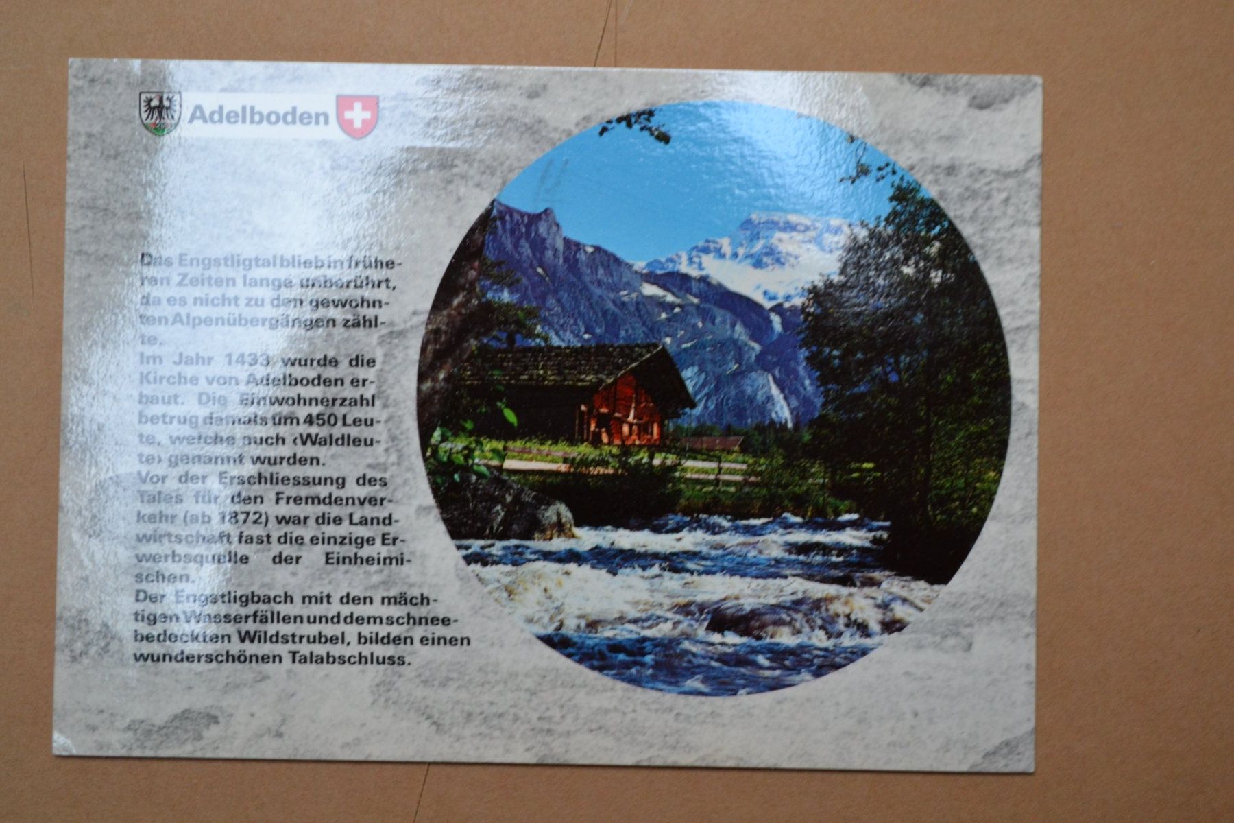 Cartoline postali: AK Adelboden BE – Usato da Beinwil am See venduto da kajak55