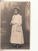 Photokarte Josefina F. 1930, Foto Sackmann Birsfelden